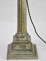 Louis XVI style lamp with doric column base