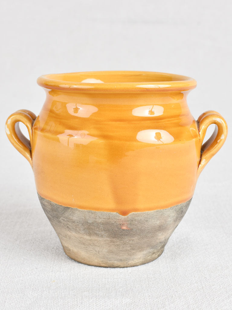 Small vintage French confit pot 6¼"