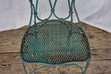 Pair of 19th Century French garden chairs - twisted wrought iron
