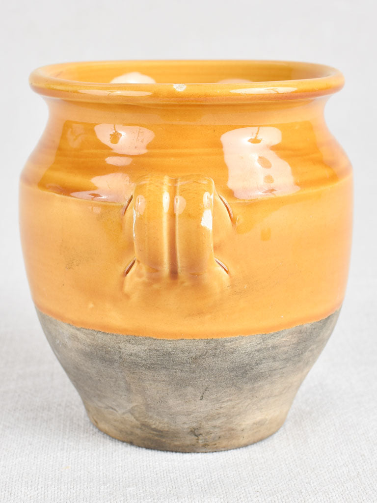 Small vintage French confit pot 6¼"