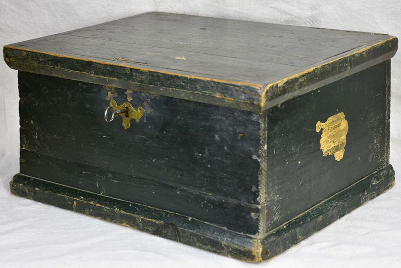 Late 19th Century French storage trunk