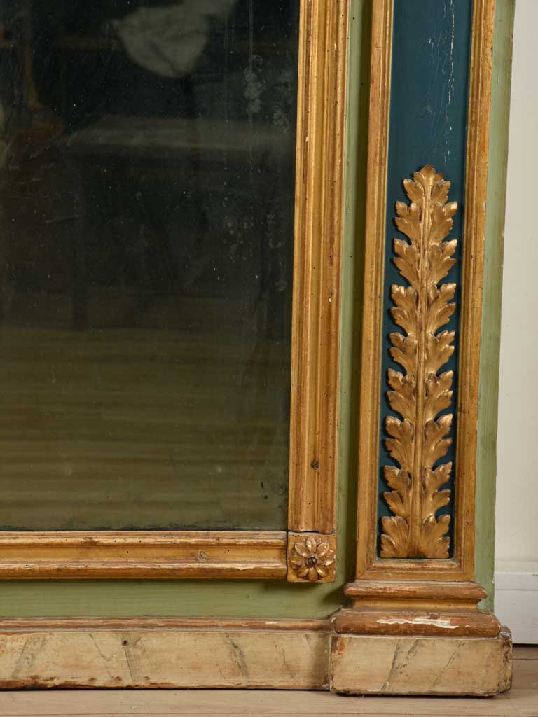 Detailed decorative Italian period mirror