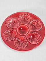 Collection of 18 oyster plates from Aubagne