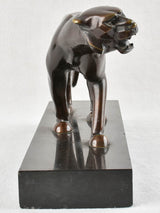 Art Deco Zankoff Panther Sculpture