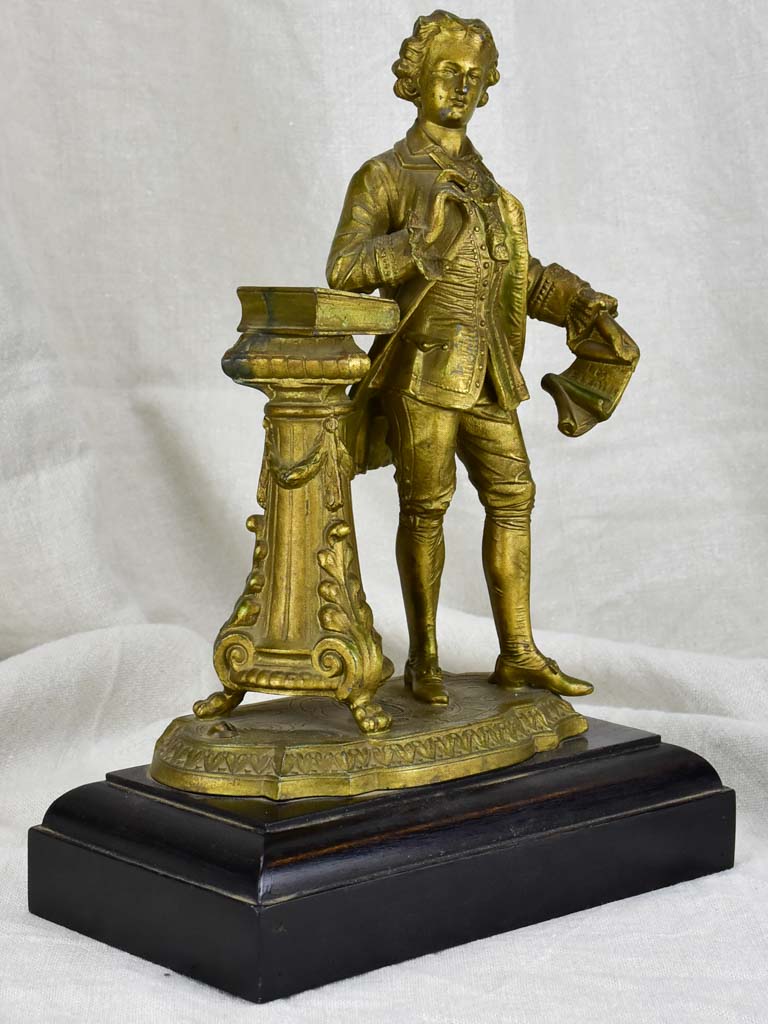 Antique French statue E. LEGIES