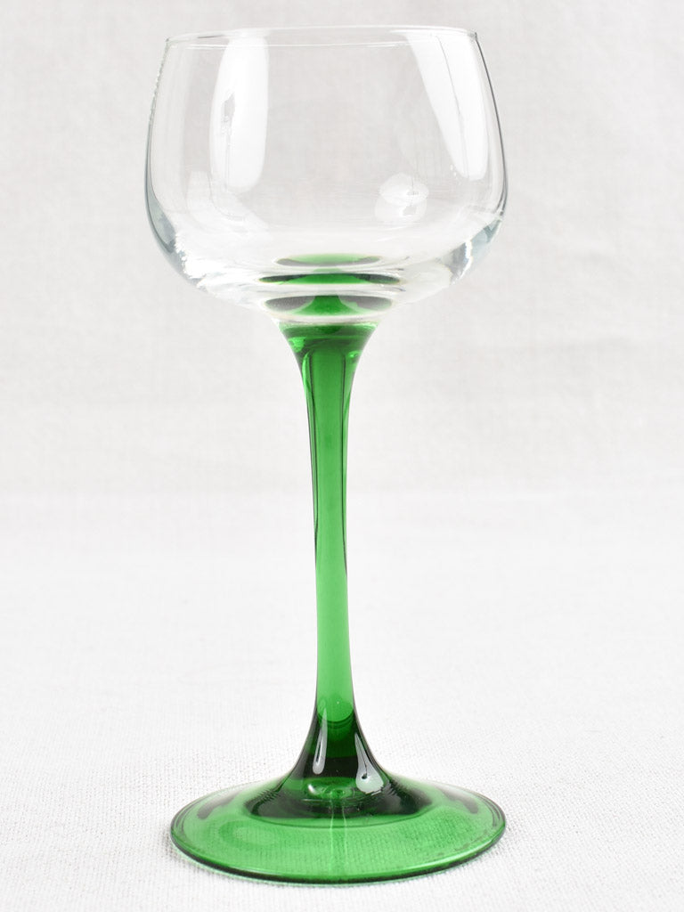 Elegant White Wine Glasses from Alsace