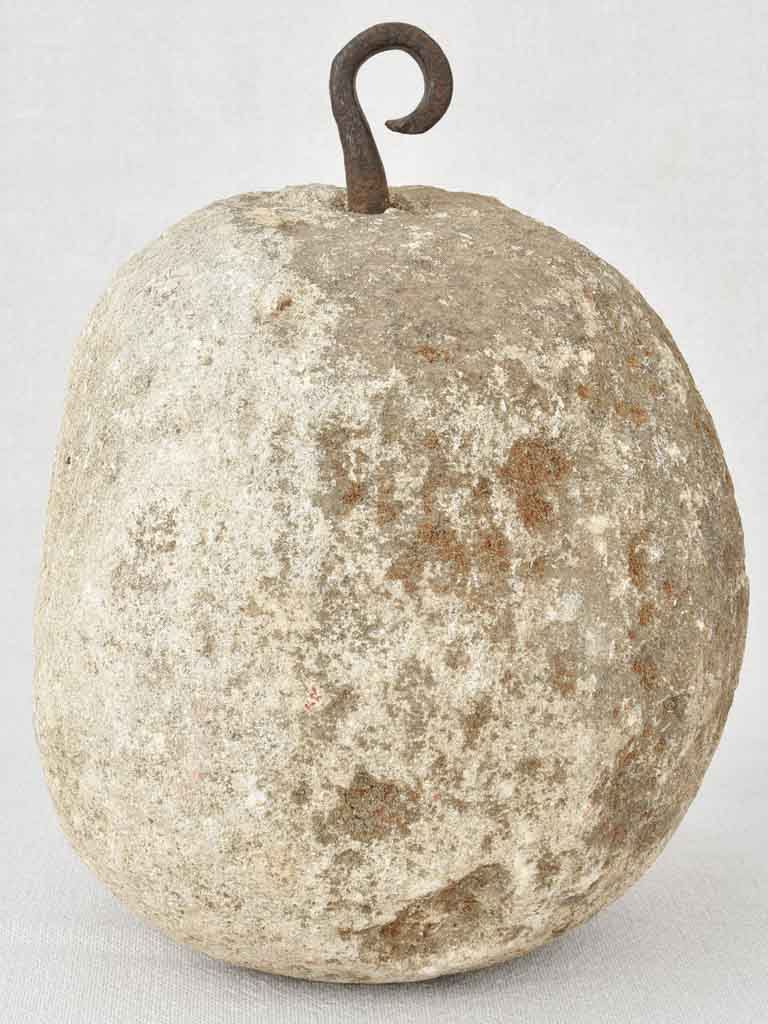 Late 19th century stone counterweight 10¼"