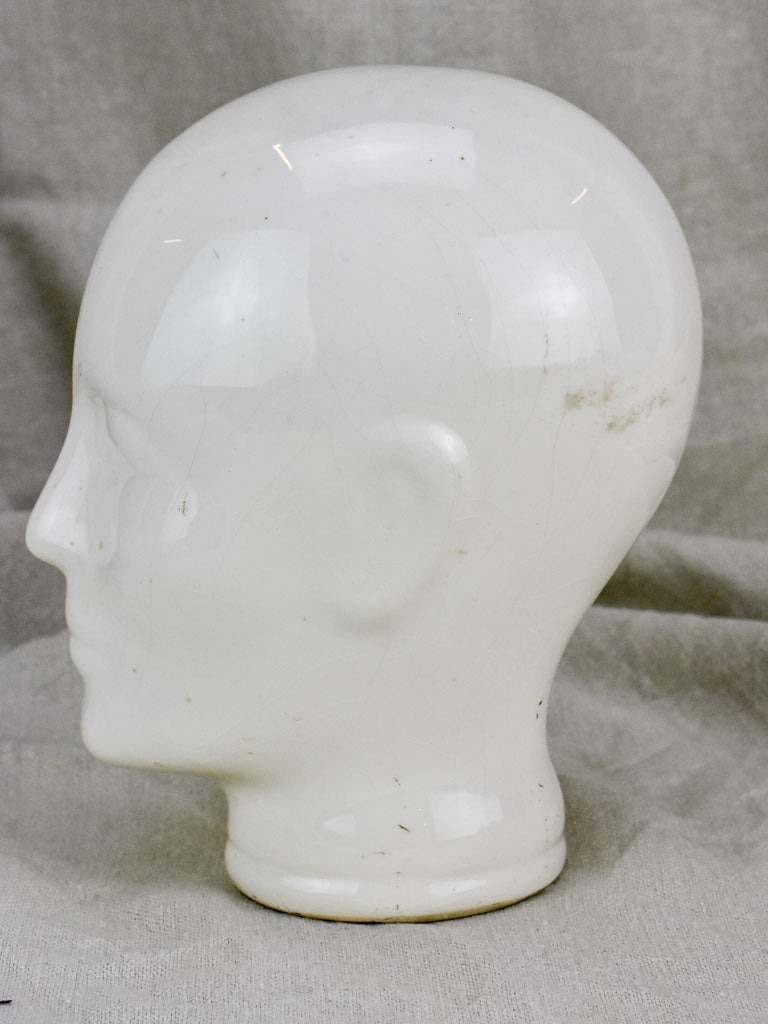 Early 20th Century earthenware head