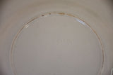 11 French faïence earthernware plates with country scene
