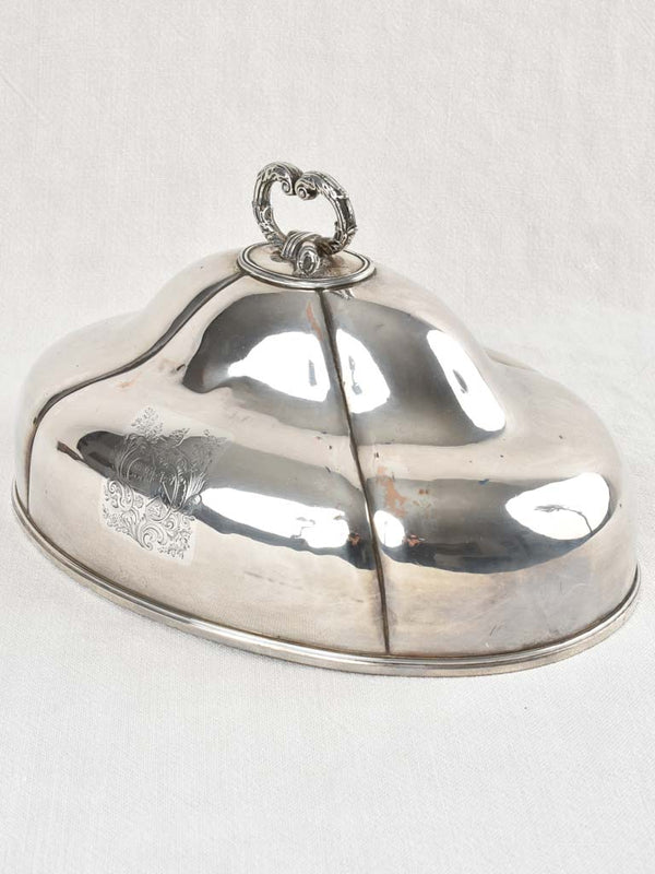 Old Sheffield plate Meat dome - early 19th century  - 8¾"