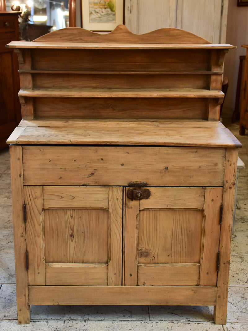 Rustic antique French kitchen dresser