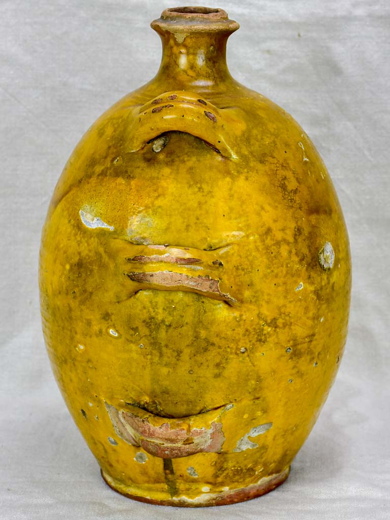 19th Century French Provincial conscience jug with six handles