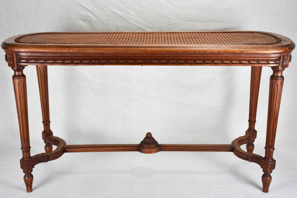 Late-nineteenth-century French bench - 20¾"