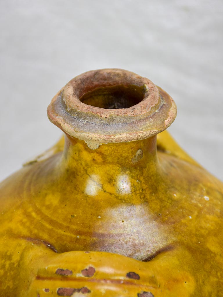 19th Century French Provincial conscience jug with six handles