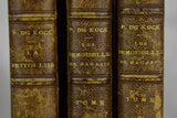 Three late 19th Century leatherbound books