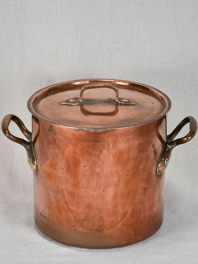Late nineteenth-century French copper pot 8¾"