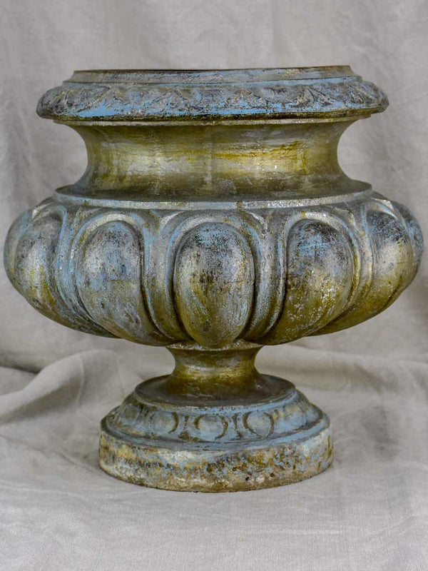 Antique French cast iron planter