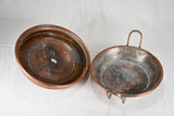 Late nineteenth-century French copper casserole or daubiere