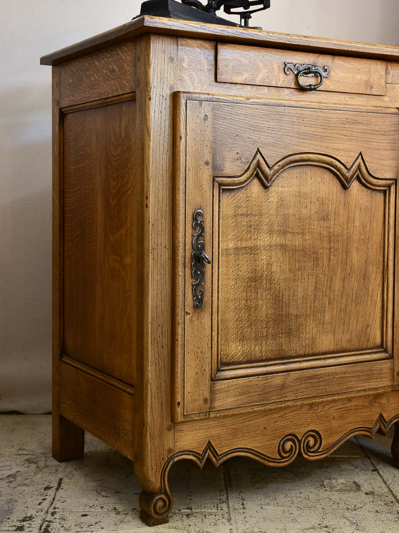 Blonde oak French 'confiturier'