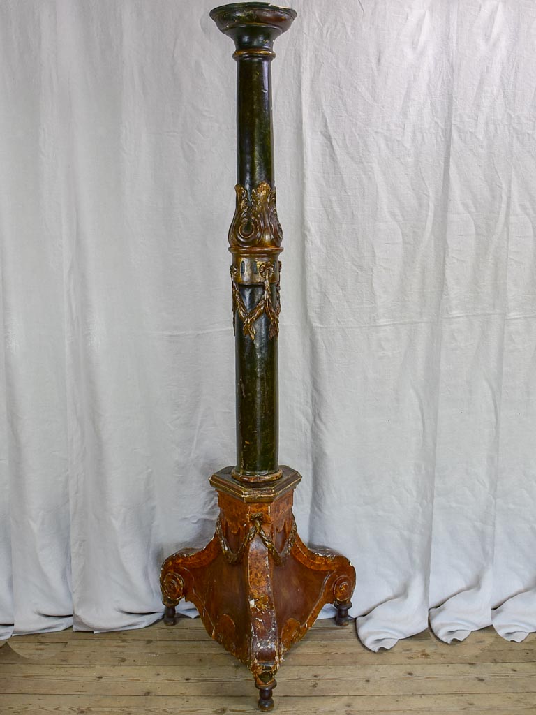 Antique French Or Italian Candle Holder