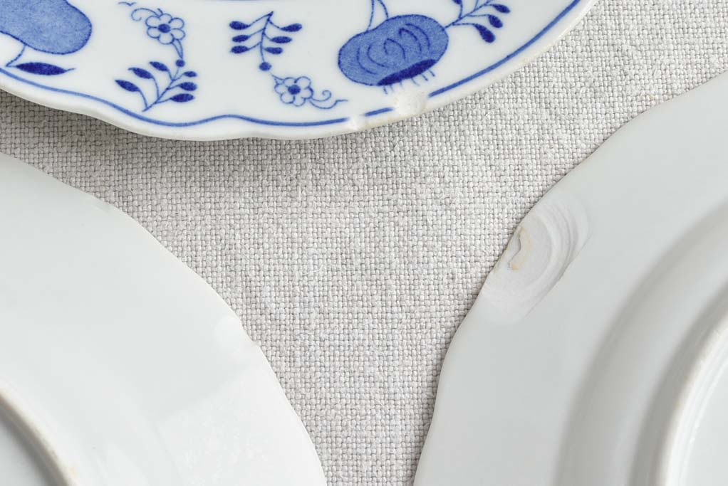 Nostalgic German-made hand-painted dish set