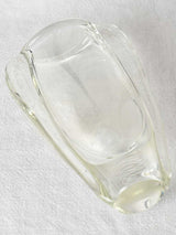 Vintage Swedish glass vase 8¾"