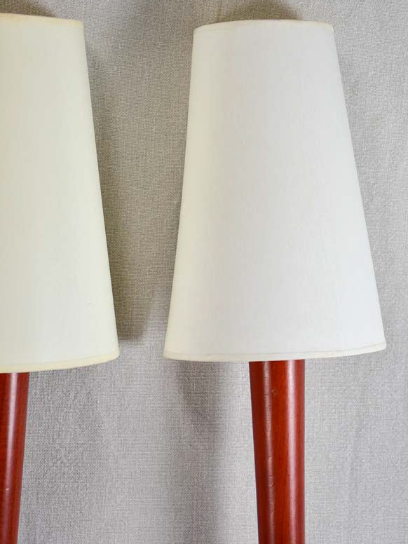 Classic 1950's wall-mounted sconces