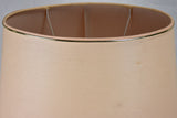 Vintage lamp with gold glass base - 19"