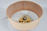 Vintage lamp with gold glass base - 19"
