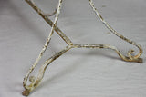 Rare double metal garden table from the 1950's