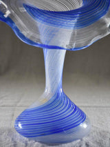 Experienced colorful Italian glass vase