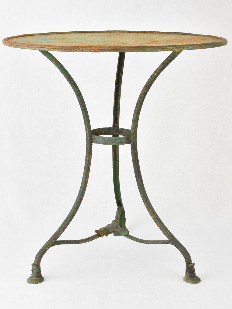 Early 20th century French Arras garden table 25½" x 28"