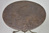 Early 20th century French garden table with original patina