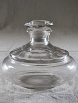 Pair of blown glass carafes from the early twentieth-century