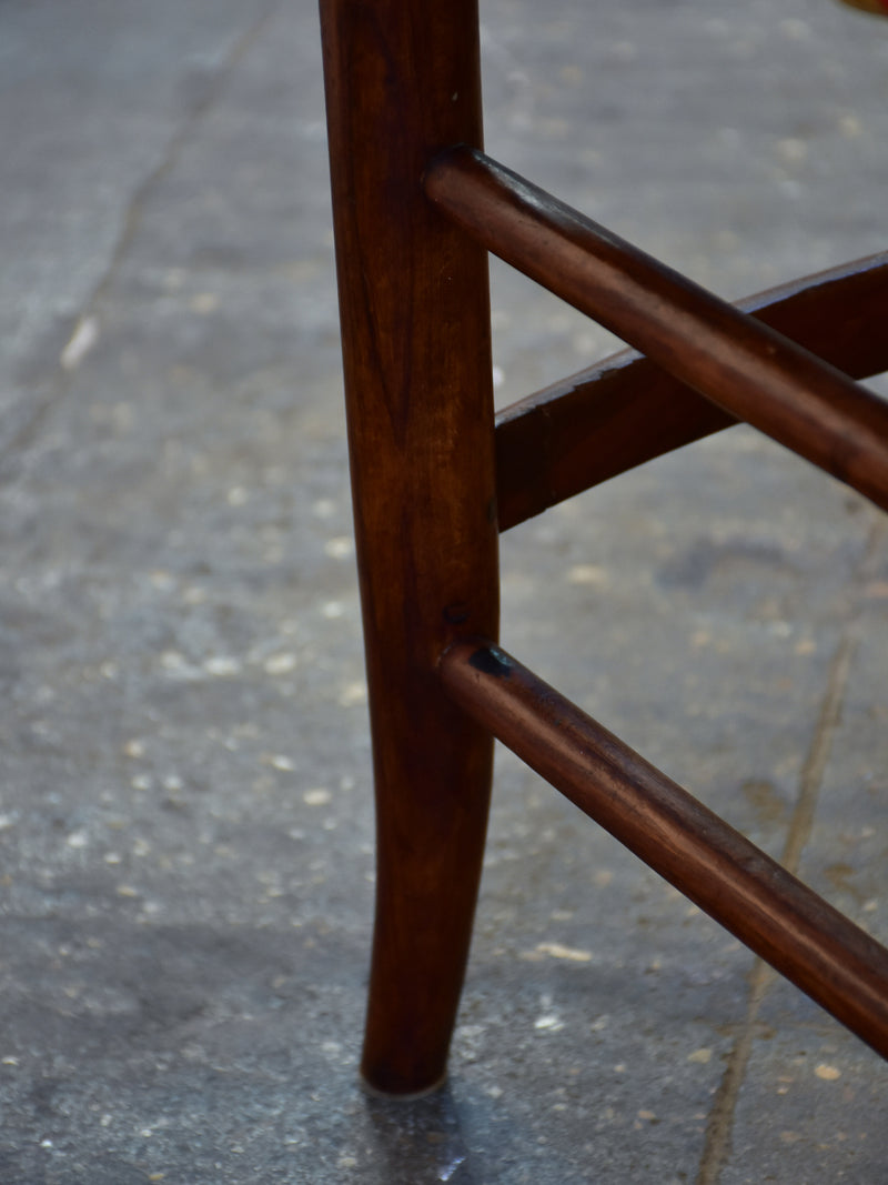 Set of 6 'Directoire' chairs with cane seats