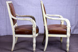 Four 19th century French armchairs
