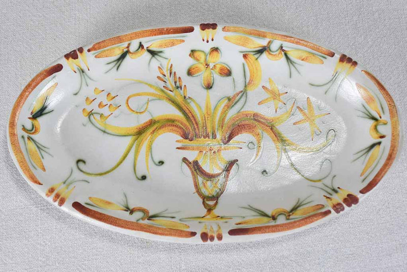 1970s French stoneware dinner service Keraluc, Quimper
