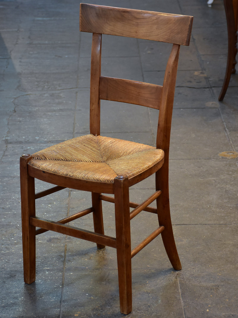 Set of 8 French 'Directoire' chairs late 18th century