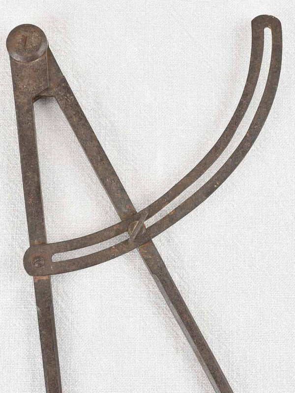 19th-century timeworn navigation instrument