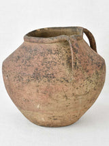 Late 18th / early 19th century pot with side handles - Garos et Bouillon 11"