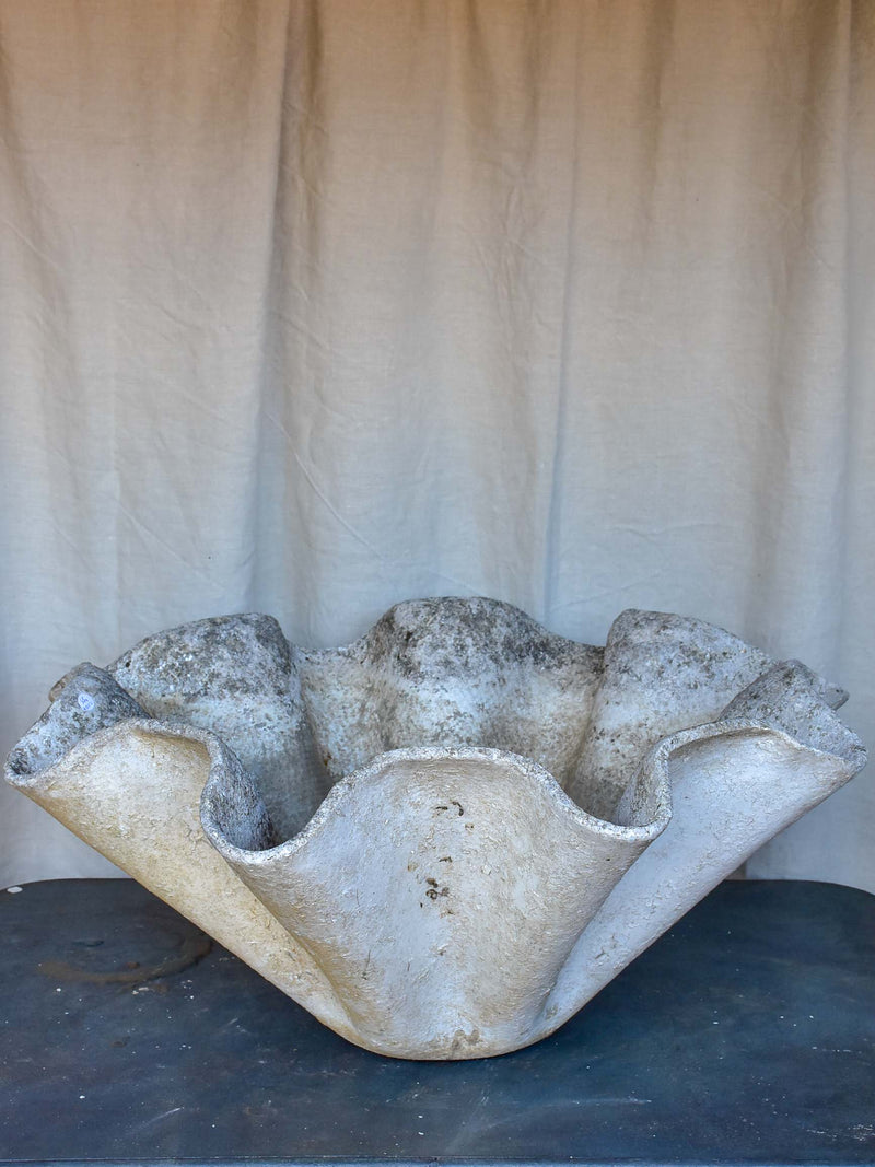 Pair of mid century garden planters - style Willy Guhl