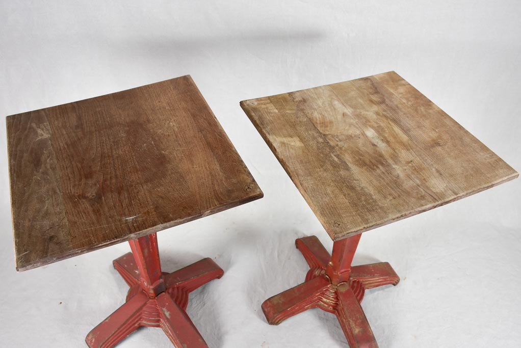 Distinctive Art Deco Bistro Tables