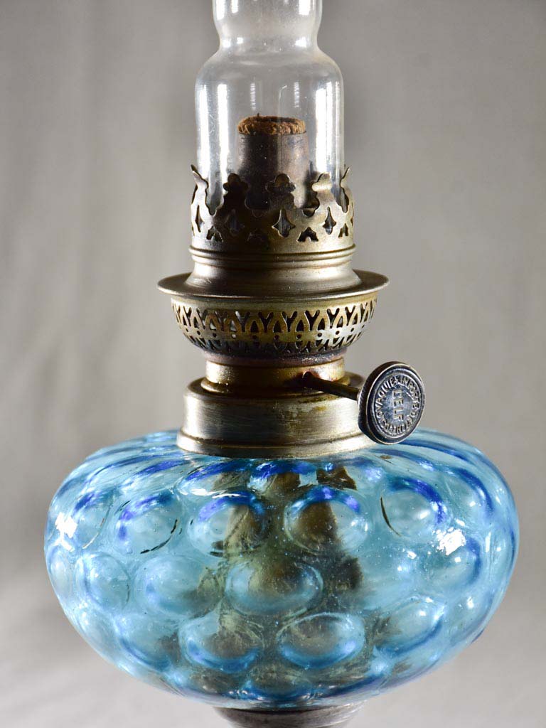 Classic blue glassware, 1900's French design