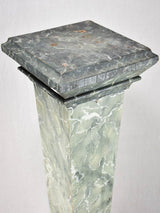 Early twentieth-century faux marble presentation pedestal