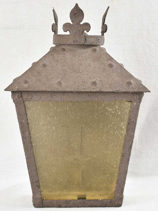 Vintage French wall lantern