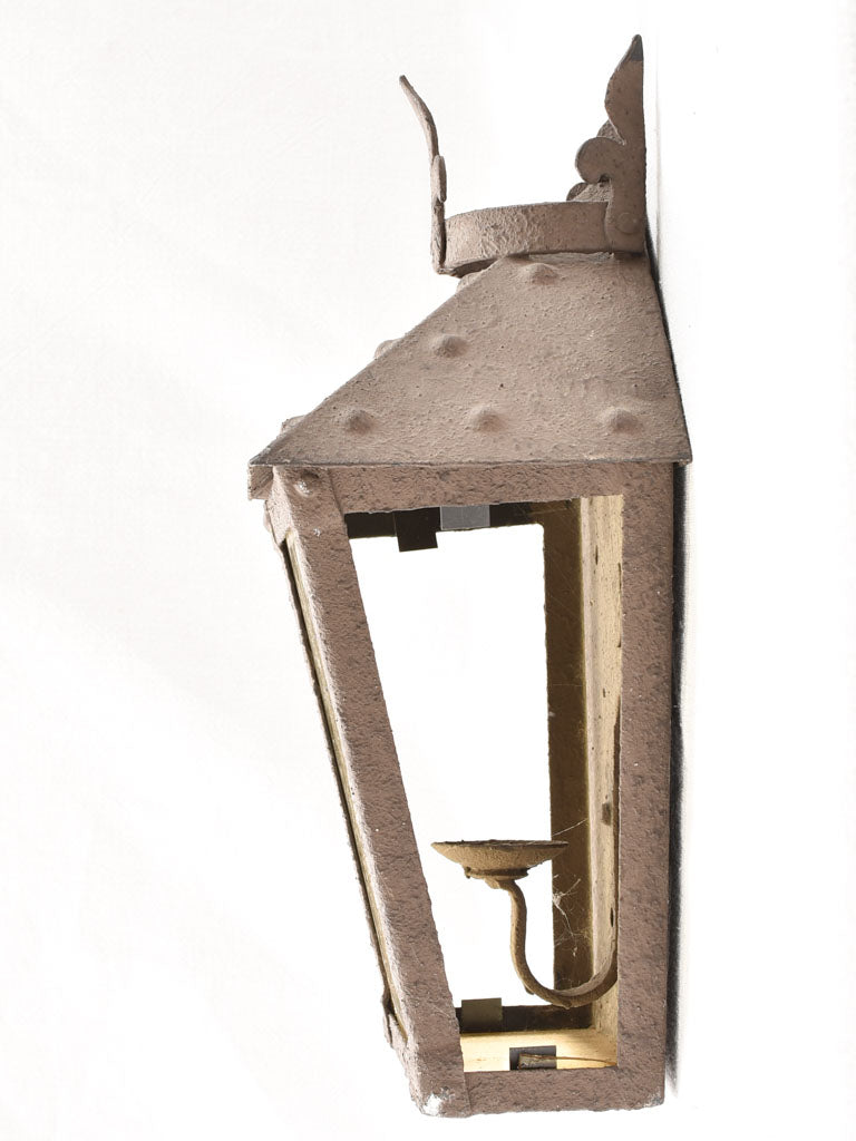 Vintage French wall lantern