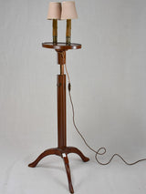 Early twentieth-century adjustable English floor lamp