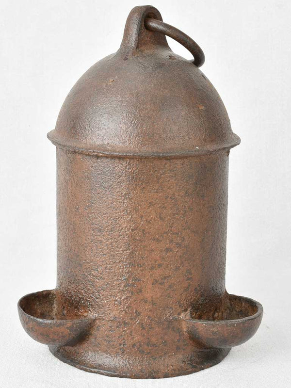 Cast iron bird water feeder