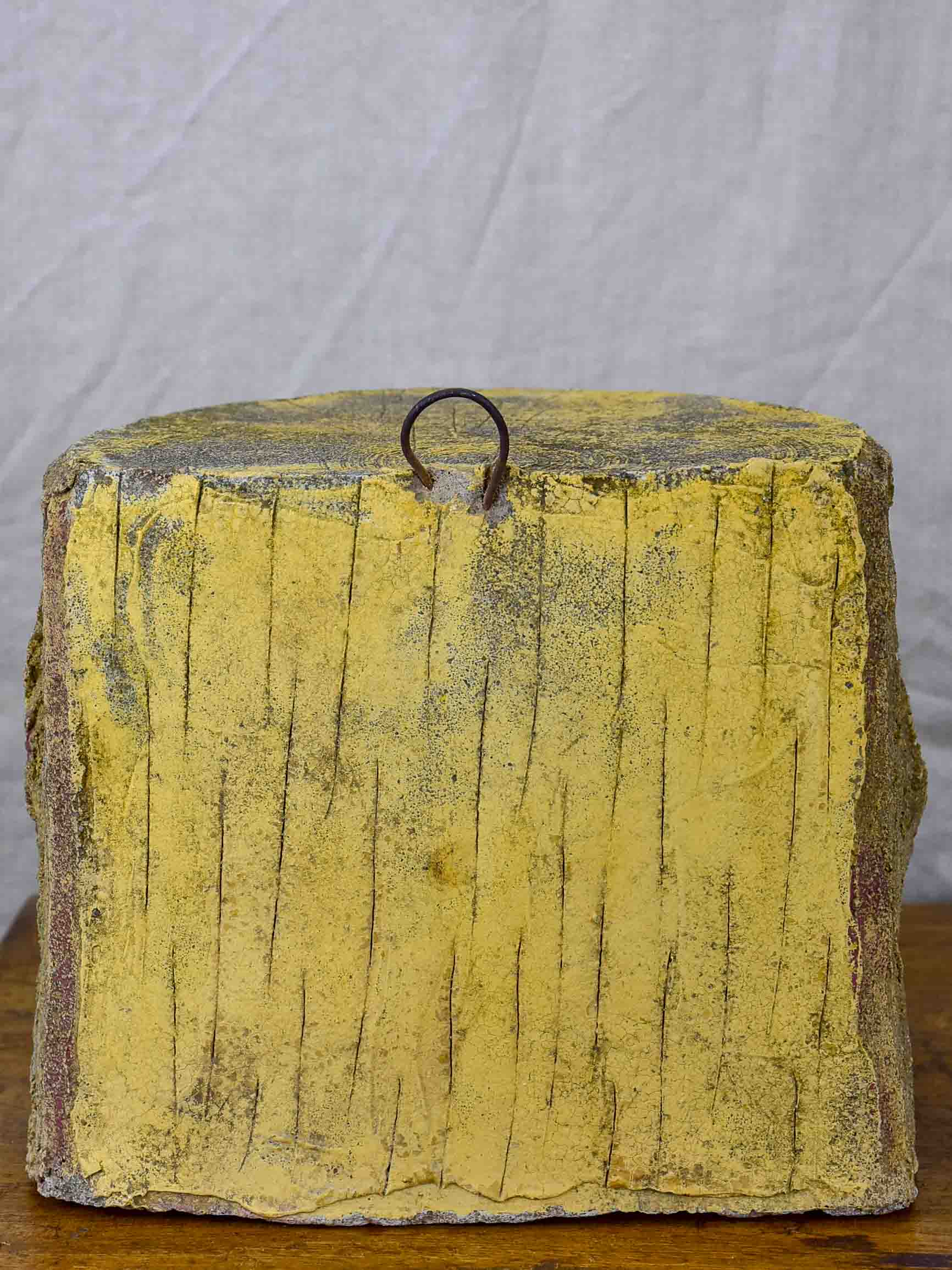 Mid-Century faux bois birdhouse