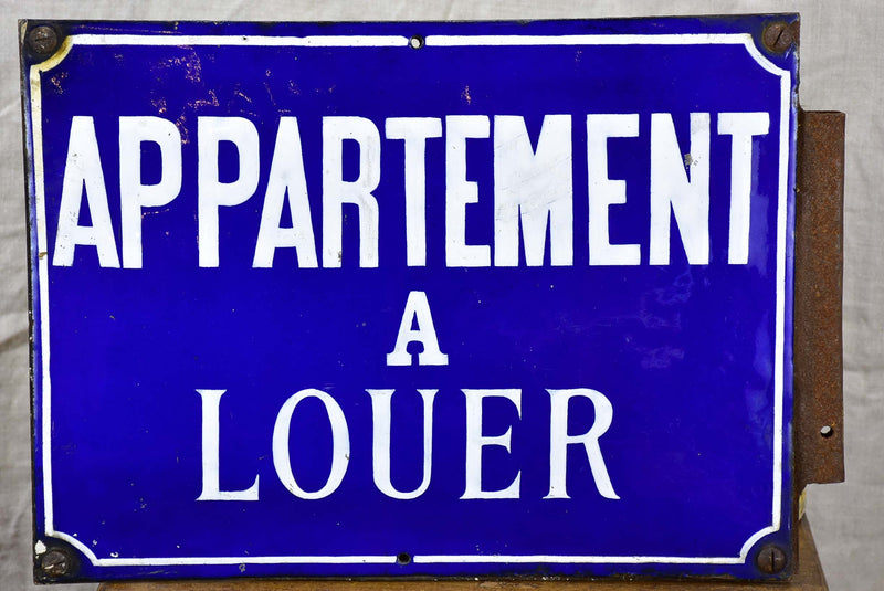 Double sided antique French sign - Appartement à louer